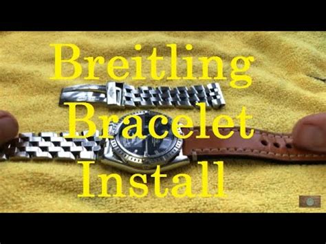 breitling bandje vervangen|breitling watch strap adjustment.